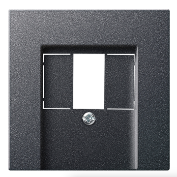 System 55 Cover for TAE and USB, anthracite